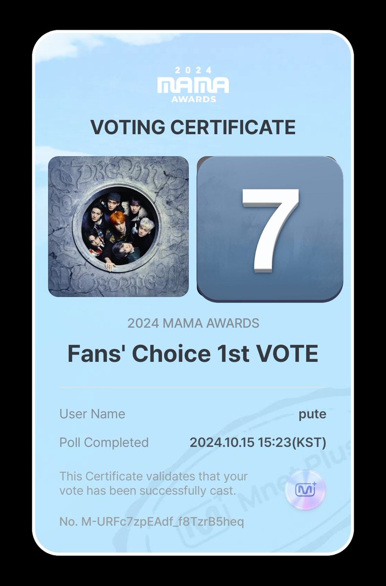 spacioustudio's tweet photo. I vote on #2024MAMAVOTE Fans' Choice – Male category for #nctdream 🙌

• retweets for valid accounts count as a vote ! https://t.co/jTPsMME34J