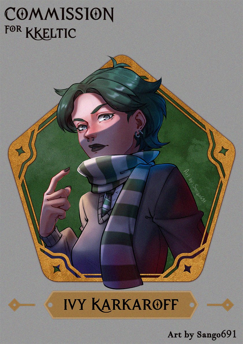Fifth commission for Kkeltic ^^ Thanks to commissioning me
Mc Ivy -> <a href="/KKelticLove/">KKelticLove</a>
Art-> Me

#HogwartsLegacy #hogwarts #Mc #HL #Commission #HLComission #HogwartsLegacyfanart #HogwartsLegacyArt  #HogwartsLegacyMc #HogwartsLegacyComission #Slytherin #HLmc #HLcommission