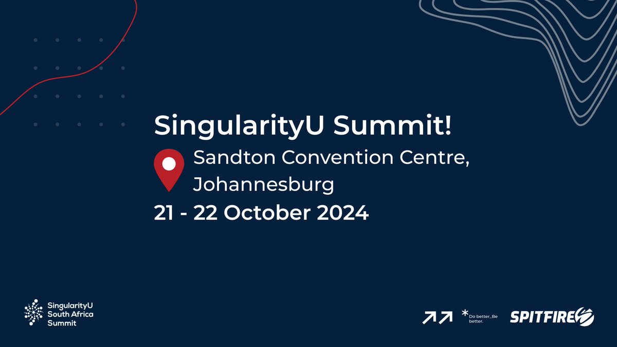 SpitfireInbound's tweet image. #SpitfireInbound is attending the @SUSouthAfrica Summit 2024! Register to attend the event on Oct 21-22 at Sandton Convention Centre to see how @HubSpot’s AI-powered #CRM can transform your business🚀
Don’t miss keynotes, workshops &amp;amp; networking.
Register: hubs.la/Q02TmZt00