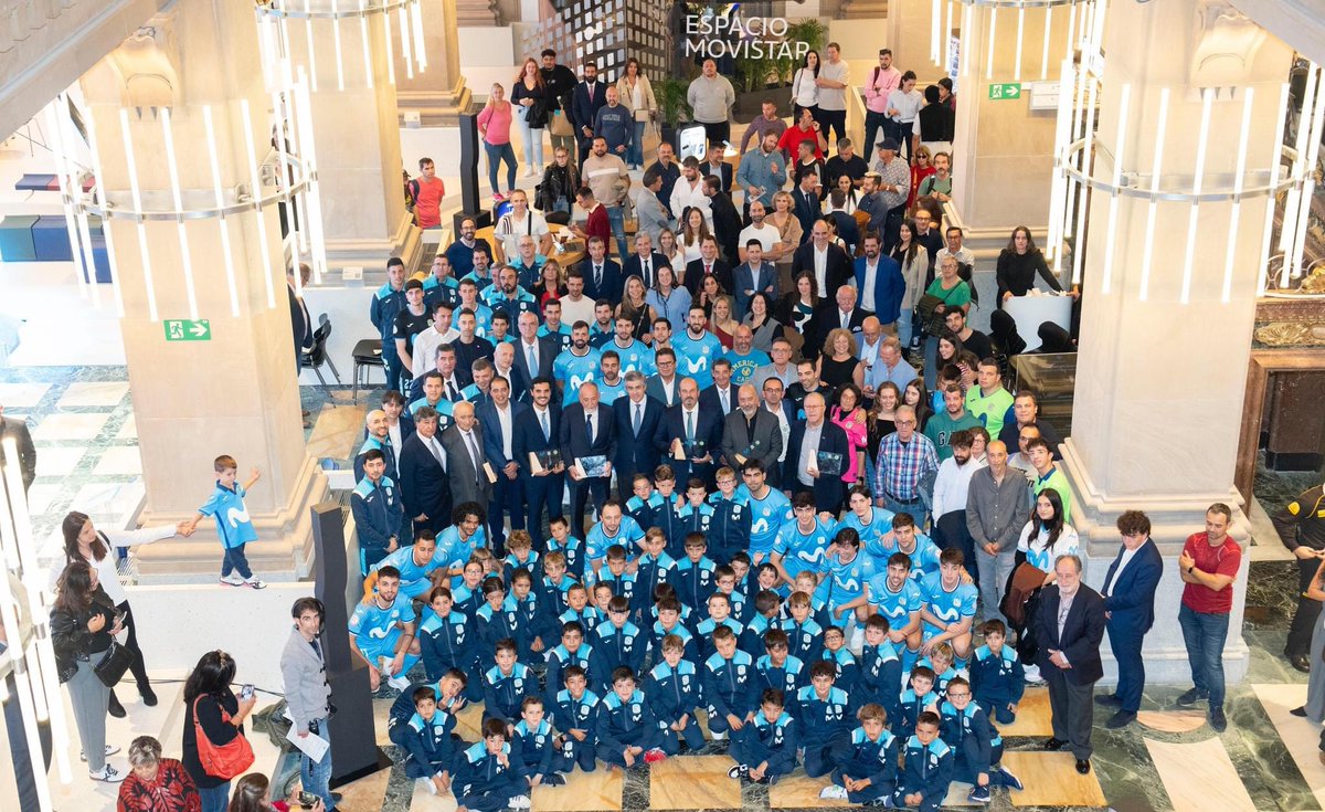 angelfersan's tweet photo. Presentación Oficial Del Club Movistar Inter Fútbol Sala para la temporada 2024-25. https://t.co/qQFrP9J8XS