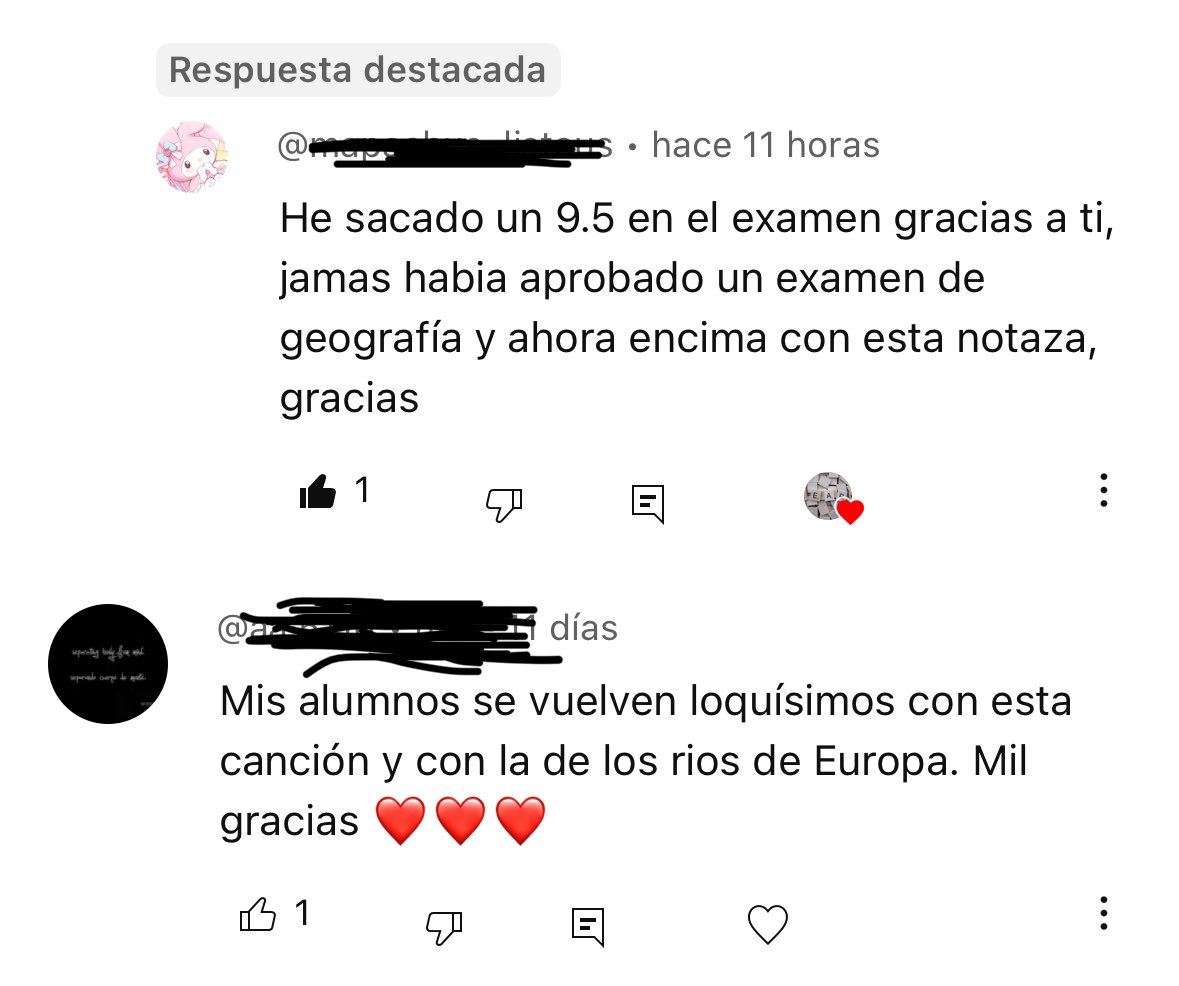 Comentarios en Canta y Aprende… 🥹
#cantayaprende