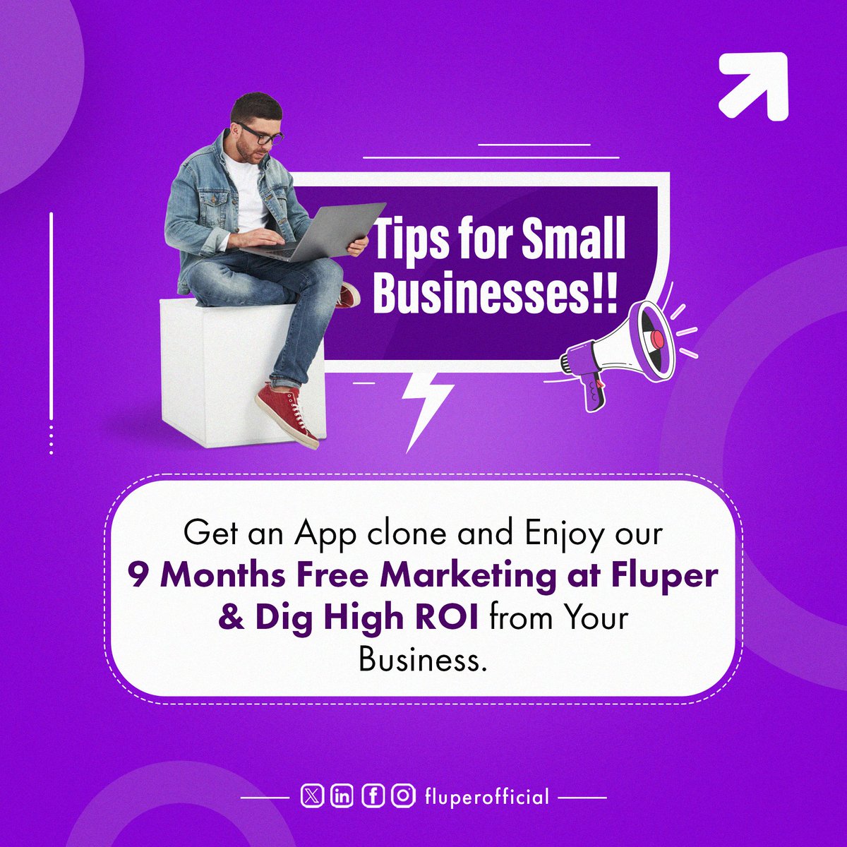 FluperOfficial's tweet image. Ready to supercharge your small business?
Get your custom app clone and enjoy 9 months of FREE marketing with Fluper.
Boost your online presence and watch your ROI soar!
#fluper #appdevelopment #appdevelopmentservices #smallbusiness #marketing #growthdrive