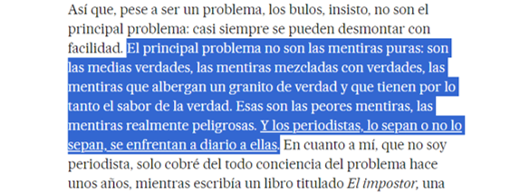 Javier Cercas dijo esto anoche ante una nutrida representación de personalidades, muchos de ellos políticos. No estuve en el acto, así que no sé si estos últimos le aplaudieron. Supongo que sí. Yo sí le aplaudo hoy y no por cortesía.
elpais.com/cultura/2024-1…