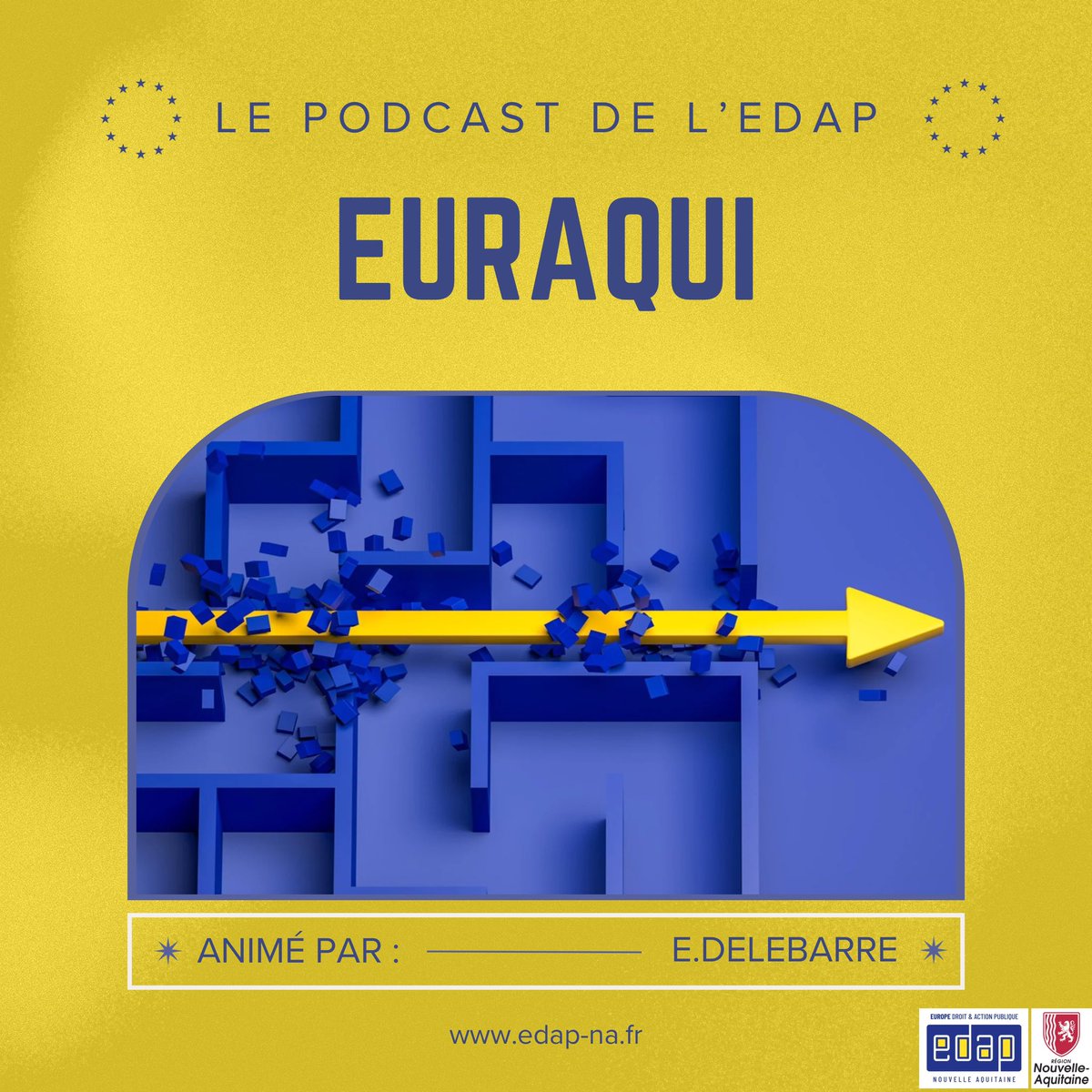 ReseauEdap's tweet image. 🌍🎉 Aujourd'hui, c'est les Erasmus Days sur le campus de Bordeaux Montesquieu ! Découvrez notre podcast Euraqui, qui met en lumière les recherches européennes en Nouvelle-Aquitaine et relie chercheurs et société civile. Rejoignez-nous et échangeons ! #ErasmusDays #Recherche