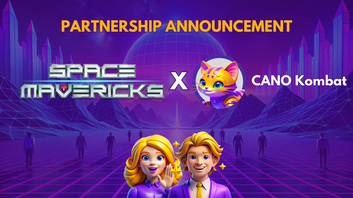 CANO Kombat X Space Mavericks 

🥳A new partnership with @Space_Mavericks 

🕹 A multiplayer game that you have not seen before. Angry Birds with guns &amp; spaceships! 

🔥Join Space Mavericks right now: t.me/SpaceMavericks…

Play and earn $CANO here: t.me/cano_ai_bot/ap…