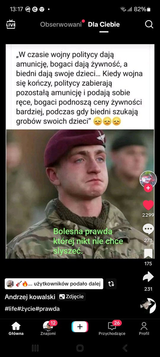 15.10.2023 i dzisiaj 🙄
Smutna prawda, politycy potrzebują nas tylko w dniu wyborów i w czasie wojny...👇🏼🤔