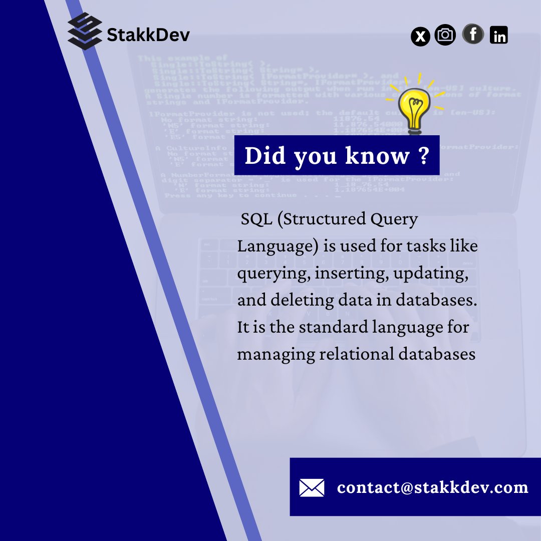 stakkdev's tweet image. Want to have a consultancy to solve software issues? 

We’ll get right to you if you want to talk about solutions.

Let&apos;s join us and get your first free consultation!

🌐stakkdev.com
📧 contact@stakkdev.com

#stakkdev #softwaredevelopmemt #softwaredevelopmentcompany