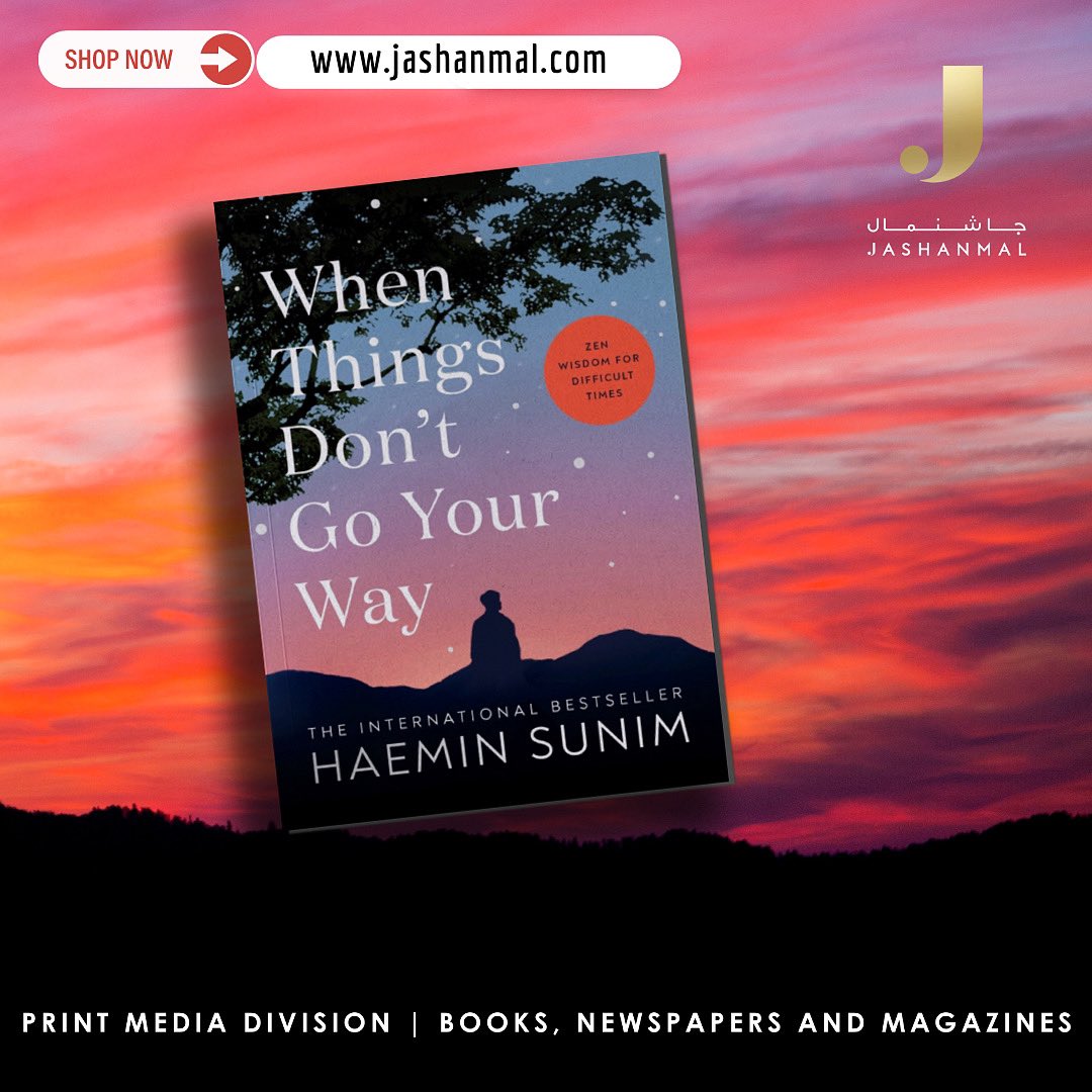 When Things Don’t Go Your Way by Haemin Sunim
 Get your copy now at jashanmal.com  🔗 jashanmal.com/products/when-…  For inquiries, please contact customercarenpp@jashanmalgroup.com.  #jashanmal #jashanmalbooks #keepreading #readwithjashanmal