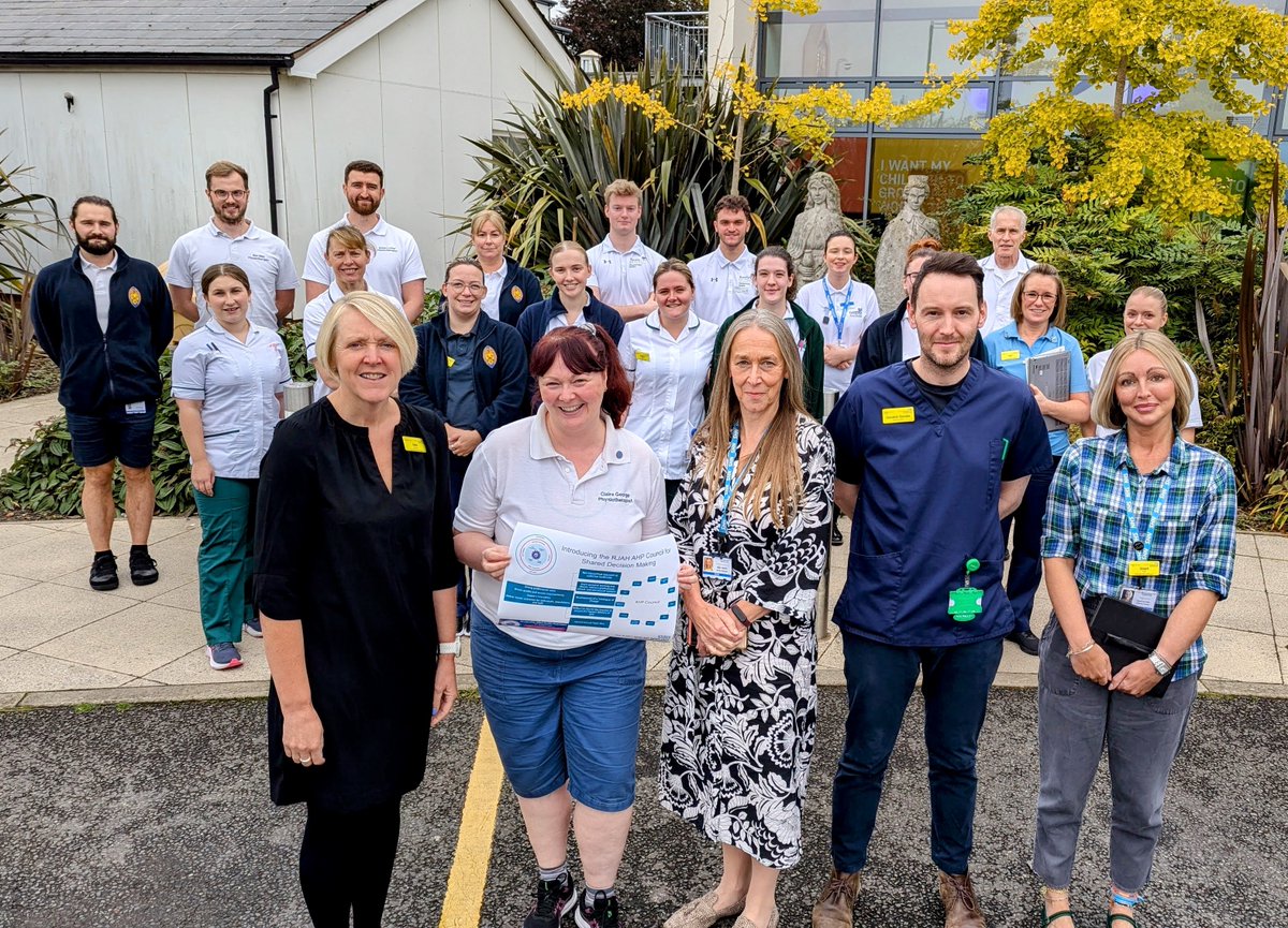 Yesterday was Allied Health Professionals Day - and to mark the occasion, our new AHP Council was launched!

As part of the day, a new AHP Council has been launched within our Trust, with representation from across the AHP professions.