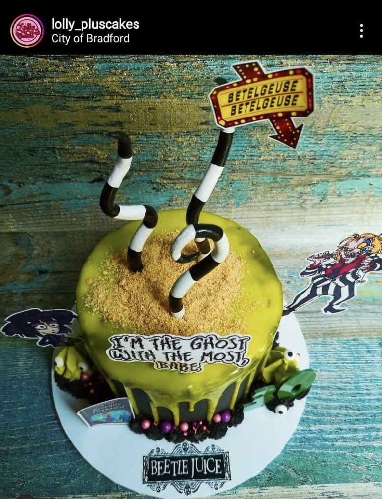 BoxedUpcreates's tweet image. Cake ir plant? Why not both, Beetlejuice tentacles are a fab wee gift #boxedup #earlybiz #Christmas #Halloween #giftideas #Beetlejuice