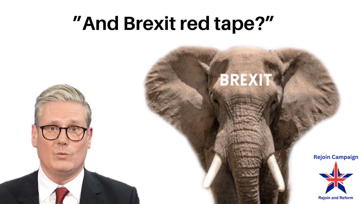 WOAH, PRIME MINISTER! BREXIT RED TAPE IS STRANGLING BRITAIN AND YOU’RE DOING BUGGER ALL ABOUT IT!

Businesses have gone bust because of it.
Businesses have stopped exporting because of it.
Trade with the EU has tanked 15% because of it.

You’re in denial and it’s just STUPID!