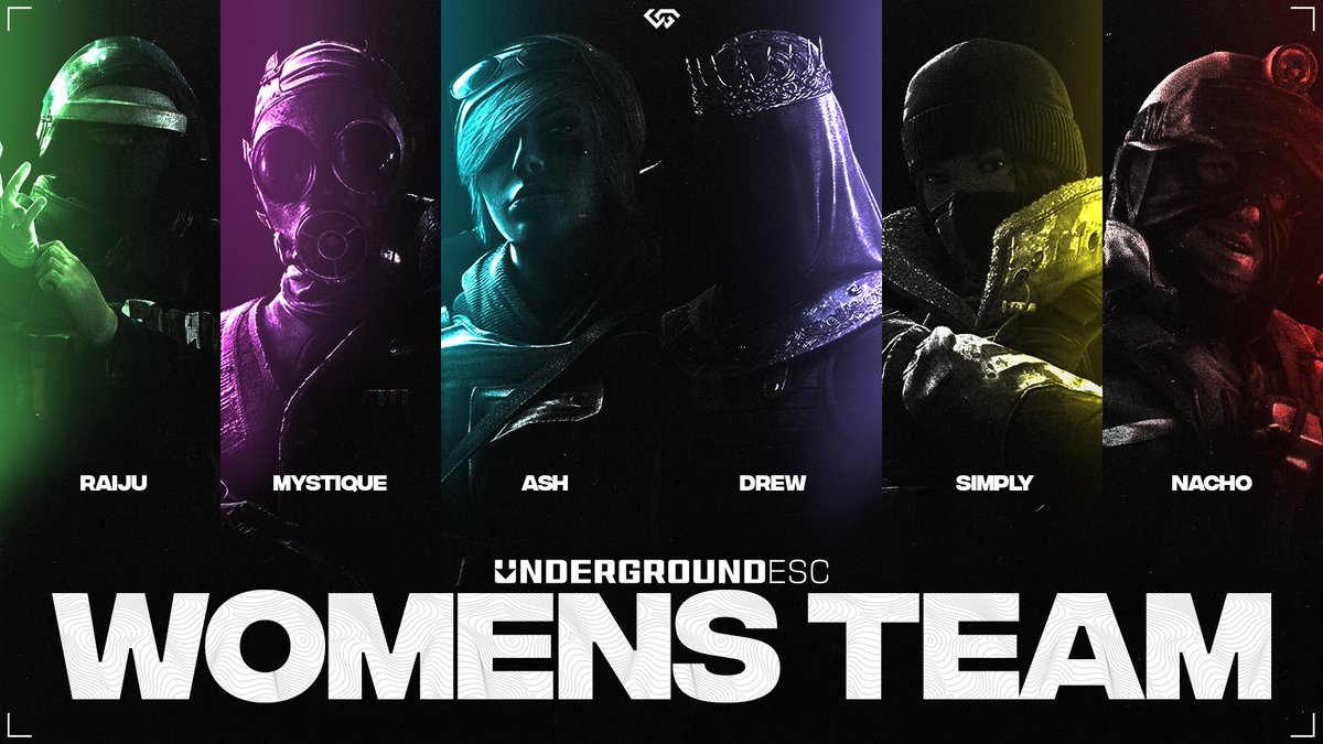 [#UGR6S] 

🔹Welcome the new and improved WOMENS TEAM for UG! 

👩- <a href="/aussieashR6/">aussieash</a> 
👩- <a href="/DrewCarryMore_/">DrewCariMore_</a> 
👩- <a href="/SimplySoare/">SimplySoare</a> 
👩- <a href="/BeMyNachoLover/">Nachokiss</a> 
👩- <a href="/Mystique1511/">Mystique I Mystique1511.ttv</a> 
👩- <a href="/RaijuVII/">RaijuVII</a> 

They play the first match for <a href="/REKTgn/">REKT</a> contenders tonight! 
🆚 <a href="/GG_SUPERNOVA/">Supernova</a>
🕣 8:30PM AEDT 
📺