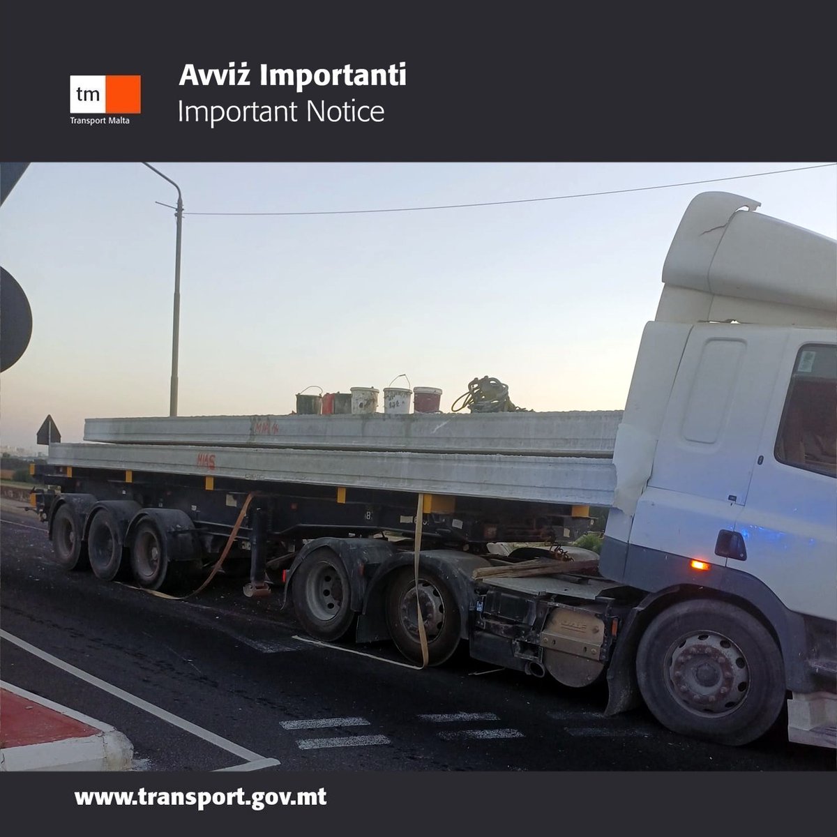 Transport Malta informs that due to an incident on Burmarrad Road, the carriageway leading to Mosta is currently closed. Both carriageways of the mentioned road will be closed from 9:30am onwards until the situation returns to normal.
Drivers are urged to avoid the area.