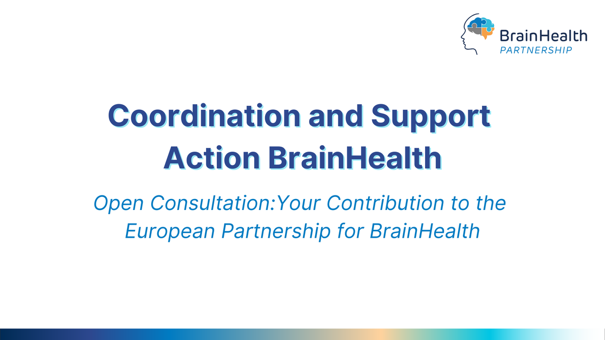 EP_BrainHealth's tweet photo. 🧠 The results from the Open Consultation on the Strategic Research and Innovation Agenda (SRIA) are in!

Between July 17 and August 21, the CSA BrainHealth’s Open Consultation gathered more than 550 contributions from the brain health community on the priorities of the SRIA. 🧵 https://t.co/GyCnHzd5P5