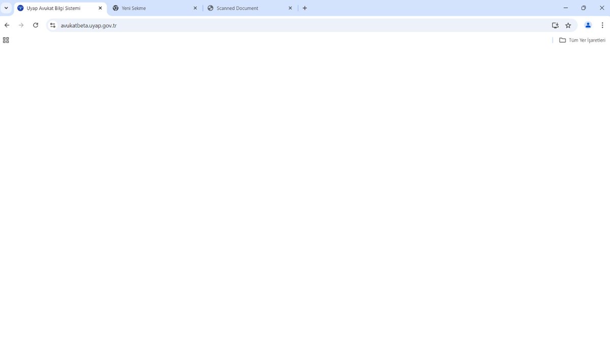 Yeni UYAP arayüzü çok sade olmuş, ben beğendim.