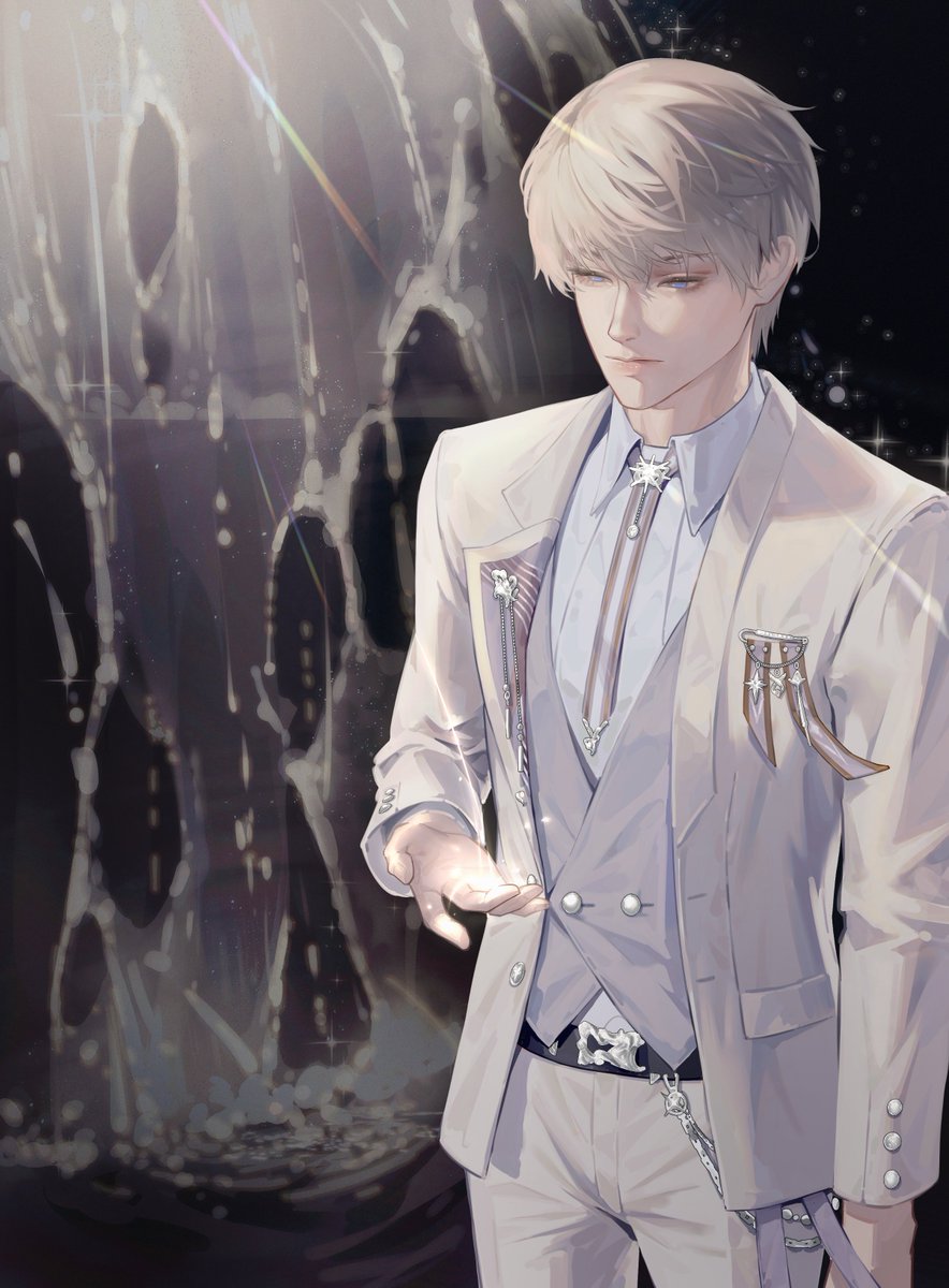 da_eeee_'s tweet photo. Star will also fall for you, and I will always stay by your side.#Xavier #LoveandDeespace #沈星回生日 #沈星回 #恋与深空 #恋与深空沈星回 https://t.co/gOqzW4bu0H