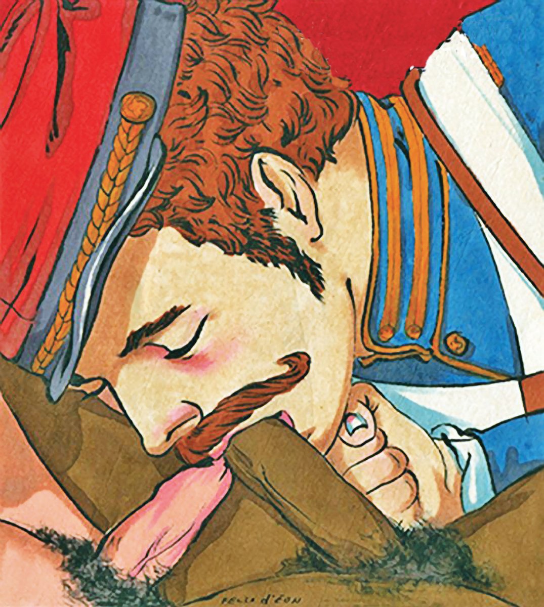 honesterotica's tweet photo. And so on to our 601st artist, the enormously imaginative and talented Mexican-American Félix d’Eon, bringing the queer world to life in every possible style. See an enormous selection of his wonderful work now at https://t.co/SosupHTAPZ. https://t.co/H5touwuLpy