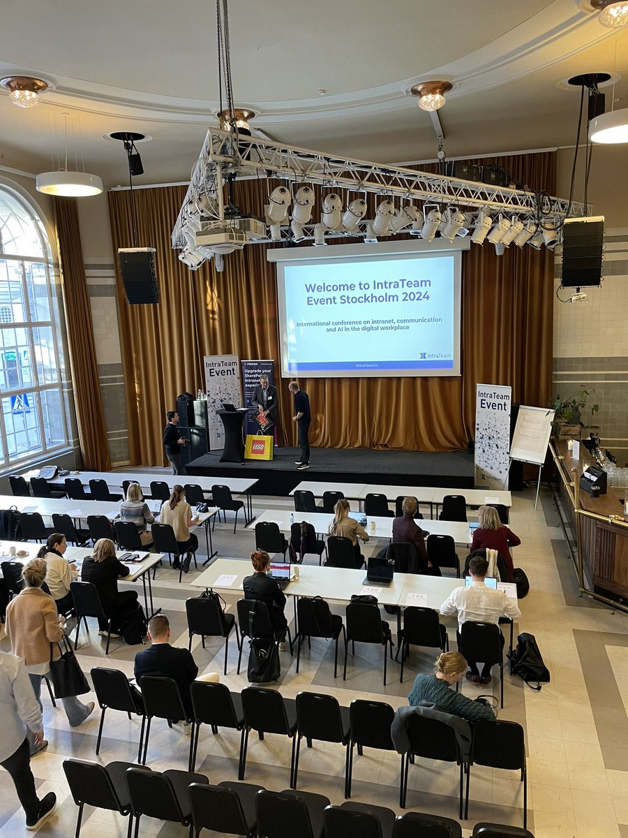 Today is all about intranets and collaboration 🤩 Come and say hi at our Fresh Intranet stand. #IntraTeam24 <a href="/Fresh_intranet/">Fresh Intranet</a> <a href="/IntraTeam/">IntraTeam</a>