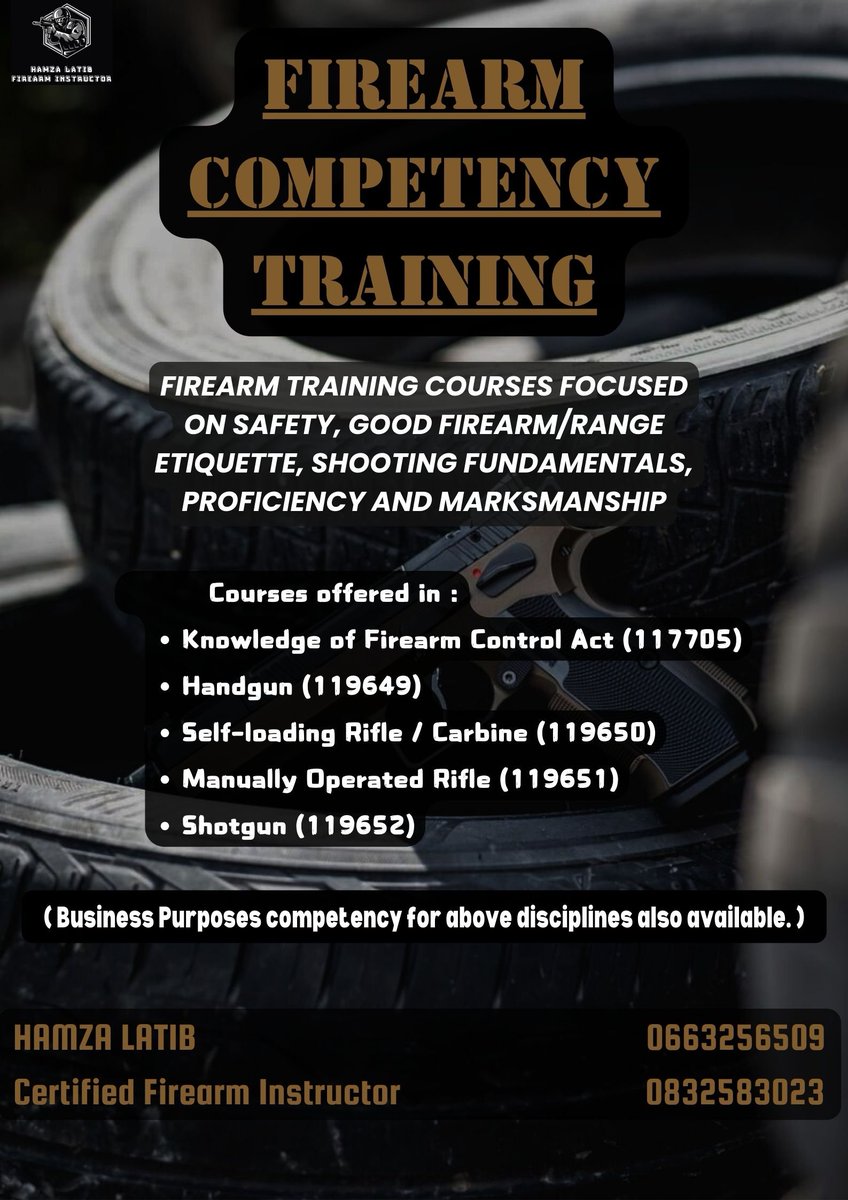 Hamzooo_'s tweet photo. #sportshooting
#selfdefence
#Legallyarmed
#gunfriendlySA
#safecitizen https://t.co/fhnjBEQ3vq
