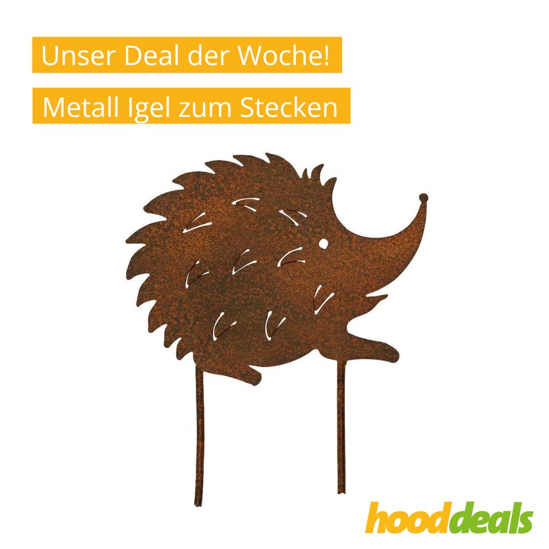 Unser Deal der Woche! Metall Igel zum Stecken 🦔

Du suchst nach ganz besonderen Schnäppchen und Top-Deals? Hier ist unser HoodDeal der Woche!
Noch mehr Auswahl gibt es auf unserem Marktplatz.

👉hood.de/link/hooddeals…

#hoodde #onlineshopping #deals #schnäppchen #sale #deko