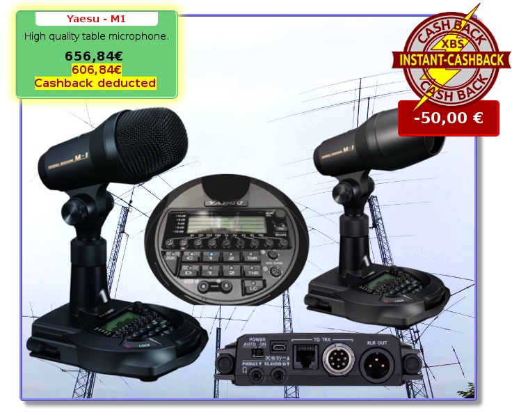 xbs_telecom's tweet photo. Yaesu - M1 - Desk Microphone - High quality

https://t.co/pQwM4EqqfE

Retweet this message/Retweter svp

#HamRadio #RadioamateurOrg #Radioamateurs #xbs_telecom #cb27 #RadioamateursFr #HamRadio2018 #BCRLiveStream #swl #cw #SSB https://t.co/f8vXnBWgcR