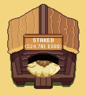 Peepoolepoopee's tweet photo. Thatβs it. Itβs a super simple gamified version of options trading.
Good luck raising healthy chickens.
My Pokimane is now in the farm earning me some juicy Golden Eggs $PEGG β€οΈ
#CluckToEarn https://t.co/JjZhab4KtE