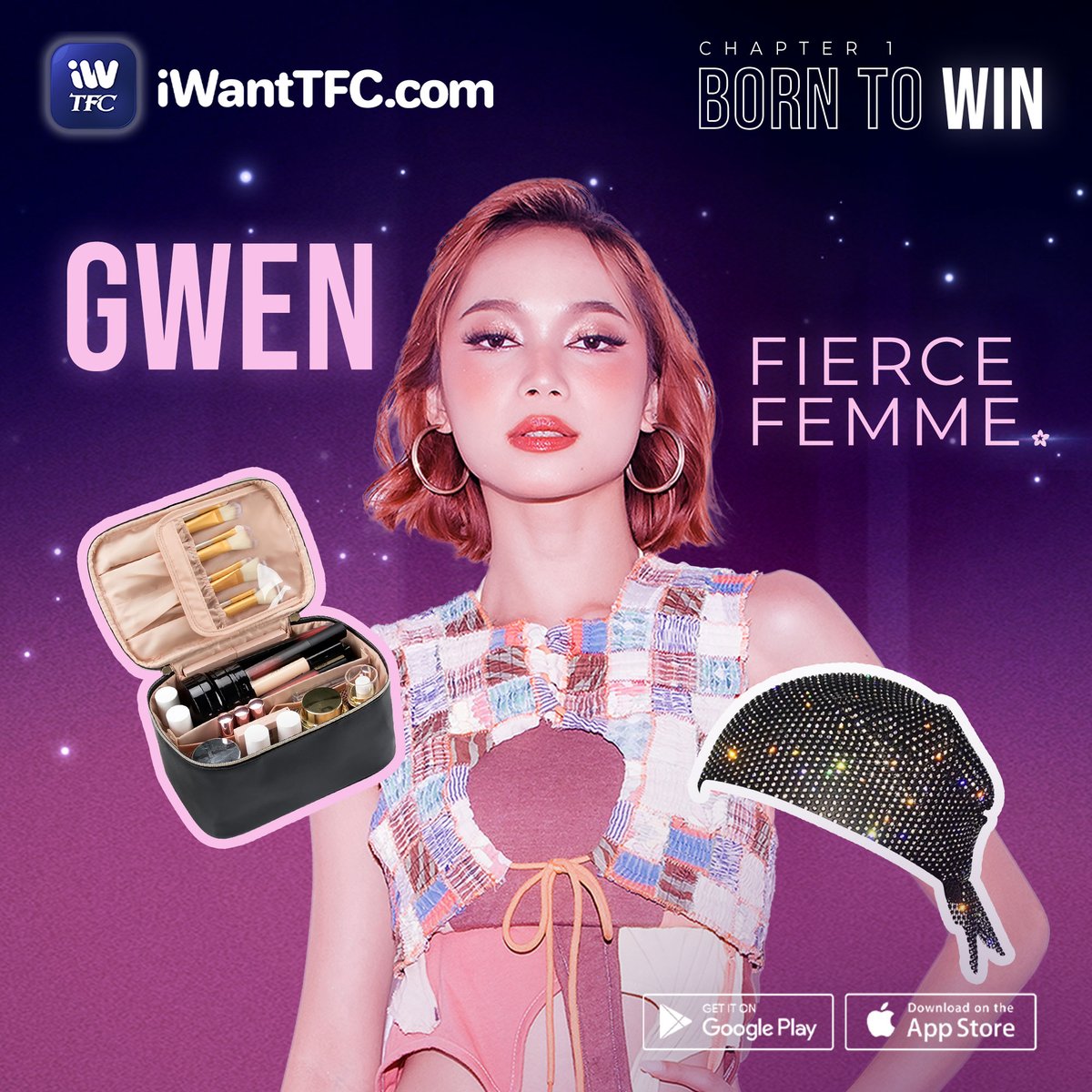 ofc_iwant's tweet image. The aesthetic is giving BINI member 🎀💅🏼🌸  

Relive the highlights from BINI Chapter One: Born To Win for FREE on iWantTFC.com or download the iWantTFC app.  

Watch out for BINI Chapter Two: Here With You, coming s👀n!  

#BornToWin #BINI #BINIph #SaiWantTFCLibre