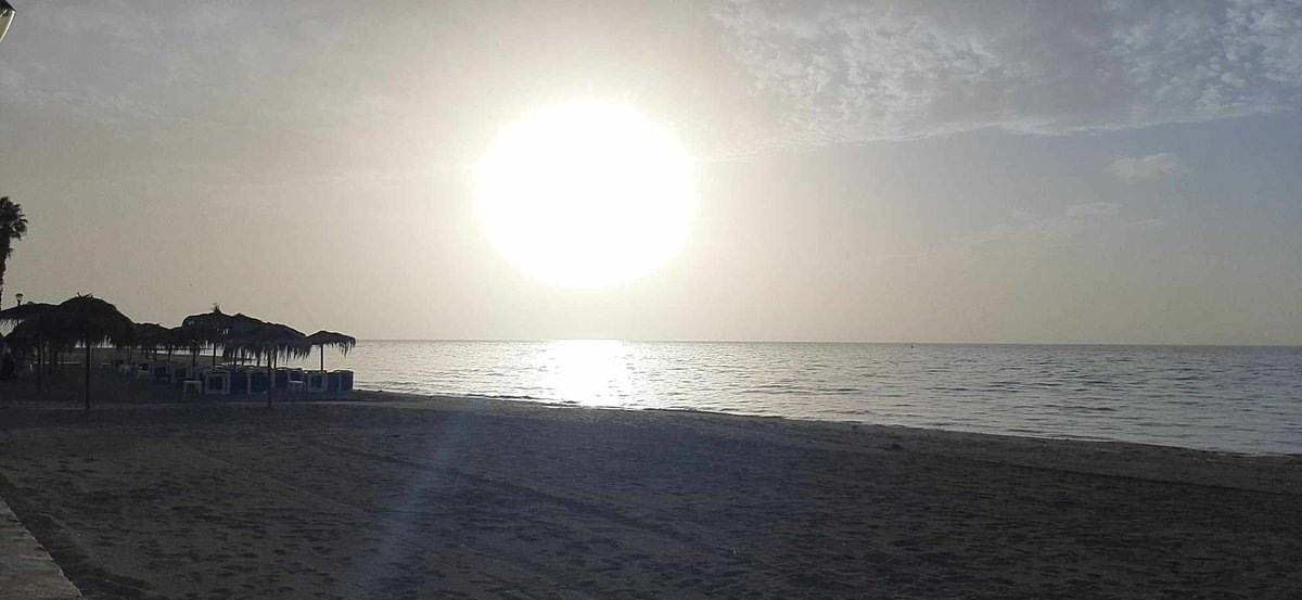 Cuando pones el foco en lo bueno, lo bueno se expande...

Buenos días de martes!!  (con calima)

#ViveLosAlcázares #marmenor #turismo