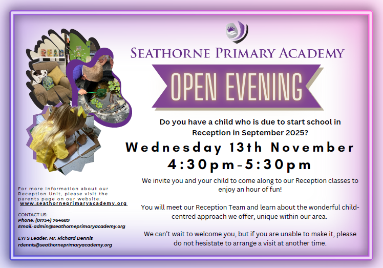 A date for your diary... We'd love to see you there!