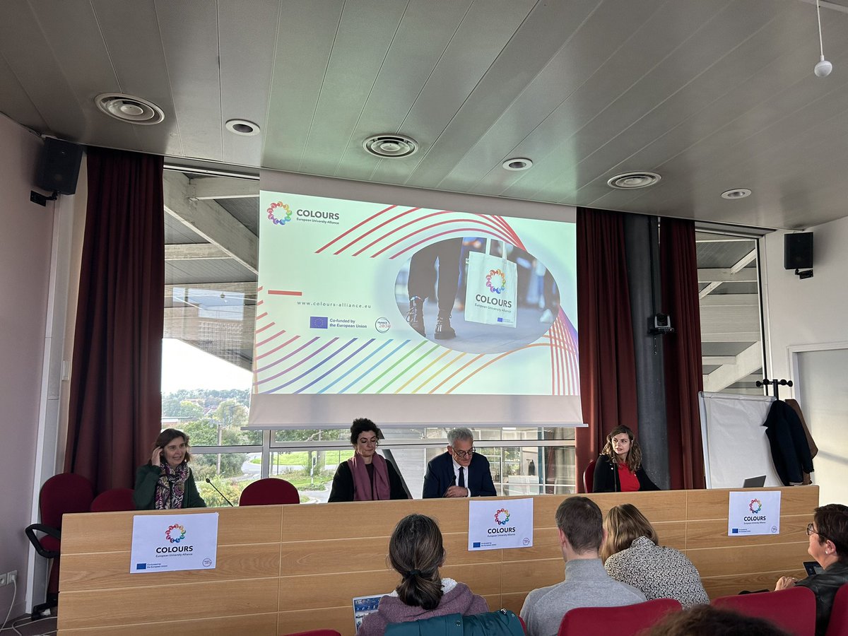 Au lancement de l’alliance européenne d’universités Colours