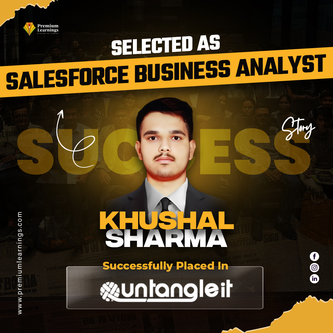LearningPremium's tweet image. Big congratulations to Khushal Sharma for securing the Salesforce Business Analyst role at UntangleIT. Wishing you continued success and growth! 💼

If you want to create a career like his, click on the link below to know more:🎯
🔗 tinyurl.com/SFeyeopener-sm