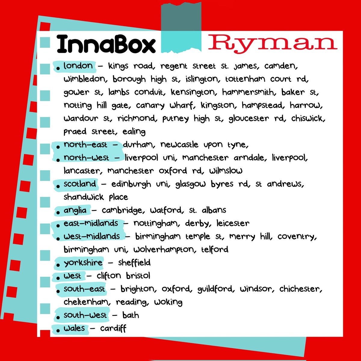 InnaBoxDesign's tweet image. This morning we are dropping off our pins to go into a further 30 @RymanStationery stores! So in a couple of weeks when all the pins have been distributed to the rest of the stores, you can find us in ALL of the listed stores!
The 11 pins in the image are what&apos;s stocked so far!