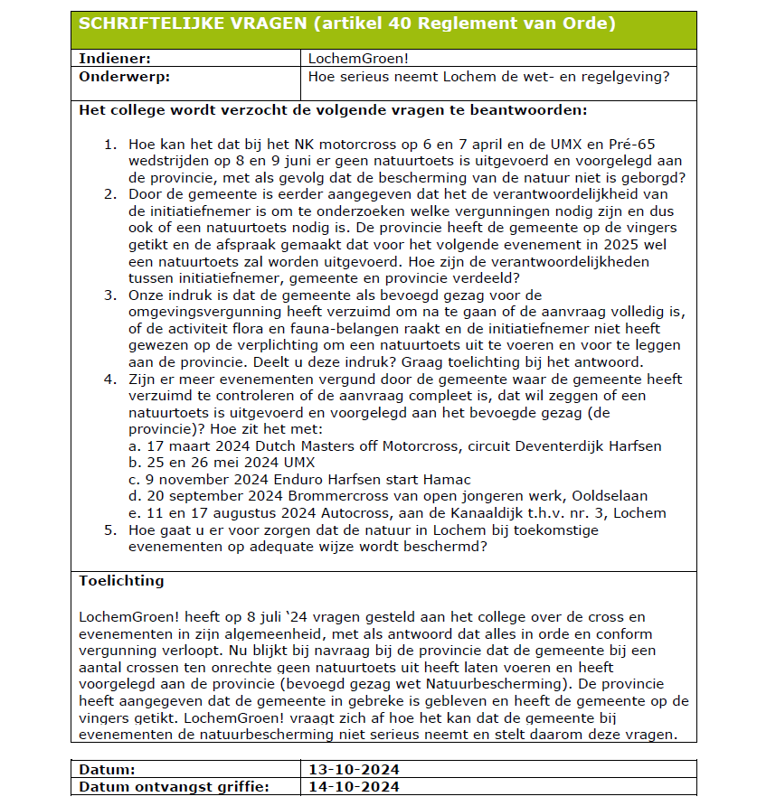 Gemeenteraad Lochem tweet media