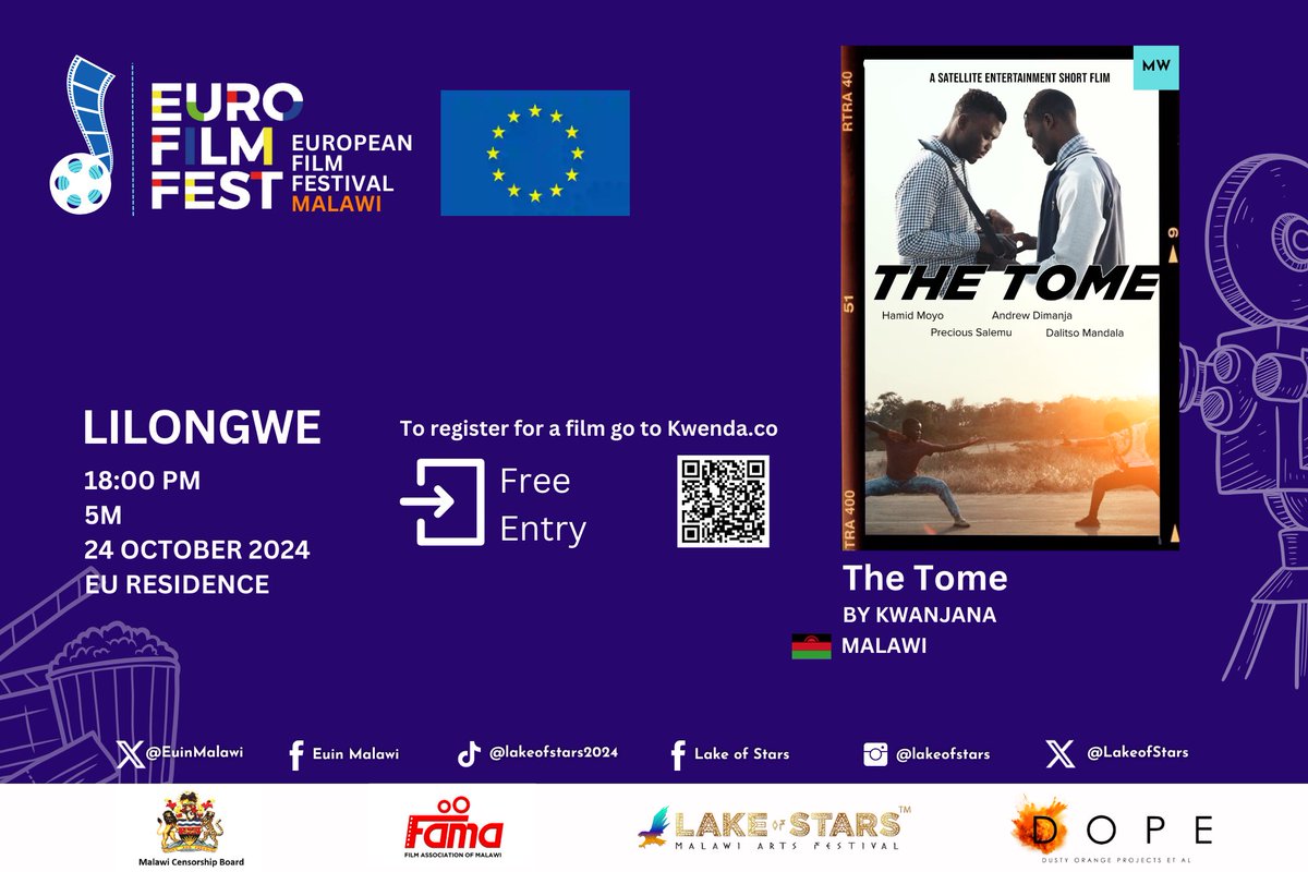 LakeofStars's tweet image. Betrayal, ambition, and action collide as two friends face off over valuable documents. Greed, a hired wushu expert, and a fierce struggle—who will come out on top? ⚔️📜

Catch it at the #EuropeanFilmFestival! 🎥💥 #EFF24 #FilmLover #EFFMalawi