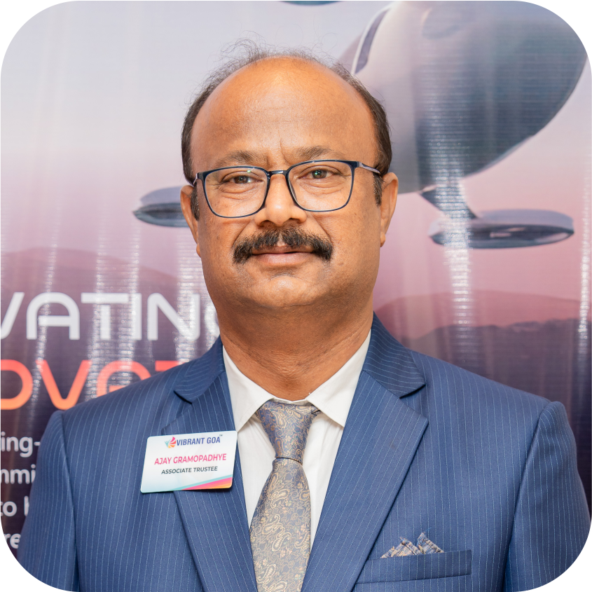 AmazingGoa2024's tweet photo. Ajay Gramopadhye adds depth to the team with his innovative ideas and forward-thinking approach. A key asset to the Amazing Goa committee. #InnovativeLeader #AmazingGoa2024 https://t.co/dAvzrzdlJF