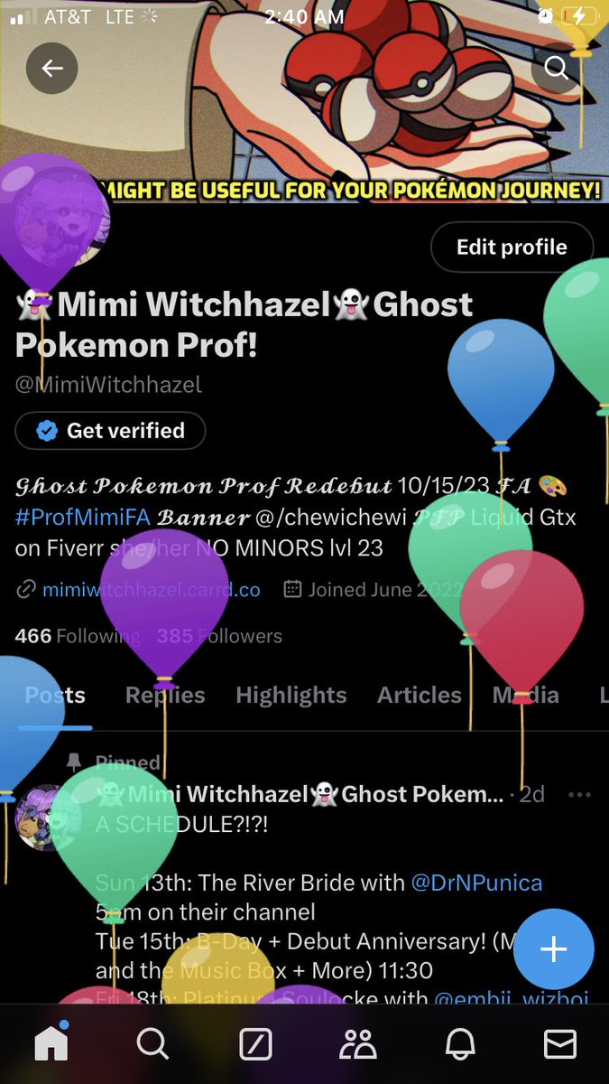 that’s a lot of drifloon….

Is my birf! Stream will be an hour early today cause I feel like it. (10:30 cst)

It’s my gift to all of you for being so supportive 💜