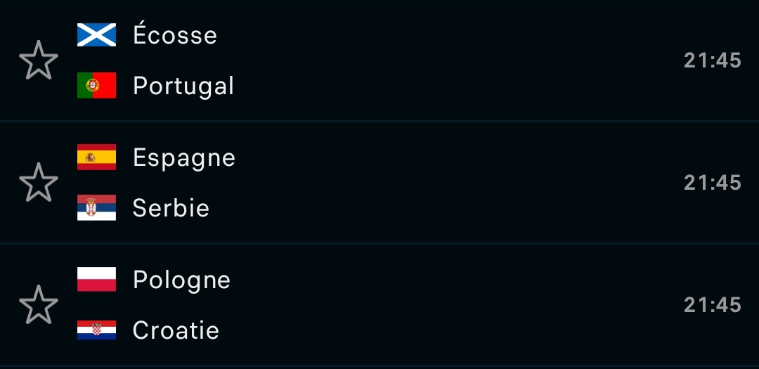 500€ en cash a gagner , trouve le score exact de ces 3 matchs en commentaire et gagne 500€ 

Conditions : follow+rt+fav