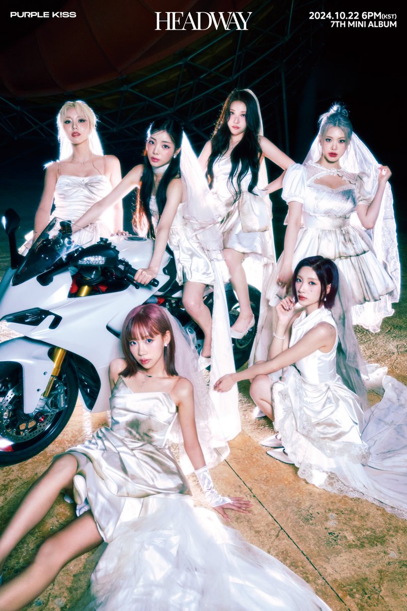 퍼플키스] 7th Mini Album [HEADWAY] 🏍 CONCEPT PHOTO 🏍 💜 PURPLE