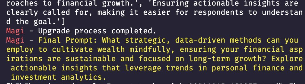 ParallelKim's tweet image. I conducted an experiment to recursively update prompts for better responses.

It&apos;s kinda cool, but also... unsettling? Like watching something evolve. Bit gross, tbh. 😅

Initial prompt: I want to be rich
Final prompt:👇
