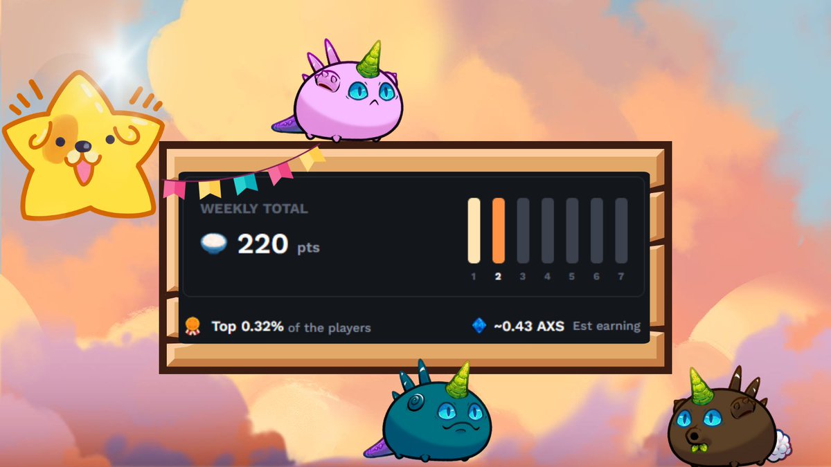 0xxAmon's tweet photo. How are your bounty board rice bar going?
Keeping the grind going for that @kaidrochronicle Pilot Mint funds 👀🤣
Gib WL, I want to complete my SS,SG, and Pilot NFT set🥲
0x2DAbA99dfa68997255dbC9dfC0D1e4850a6a2952
#Kind #PlaytoRice #BountyAid @AxieInfinity @Kind_HQ https://t.co/21Z57zyUUp