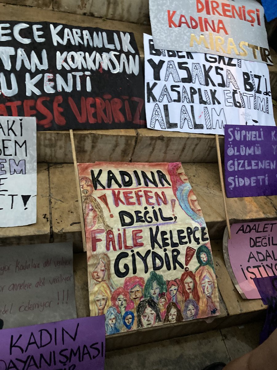 kadın cinayetlerini unutturmamak biz hayatta kalanların boyun borcu. kaybettiğimiz her kadın için #herkesiçin6284