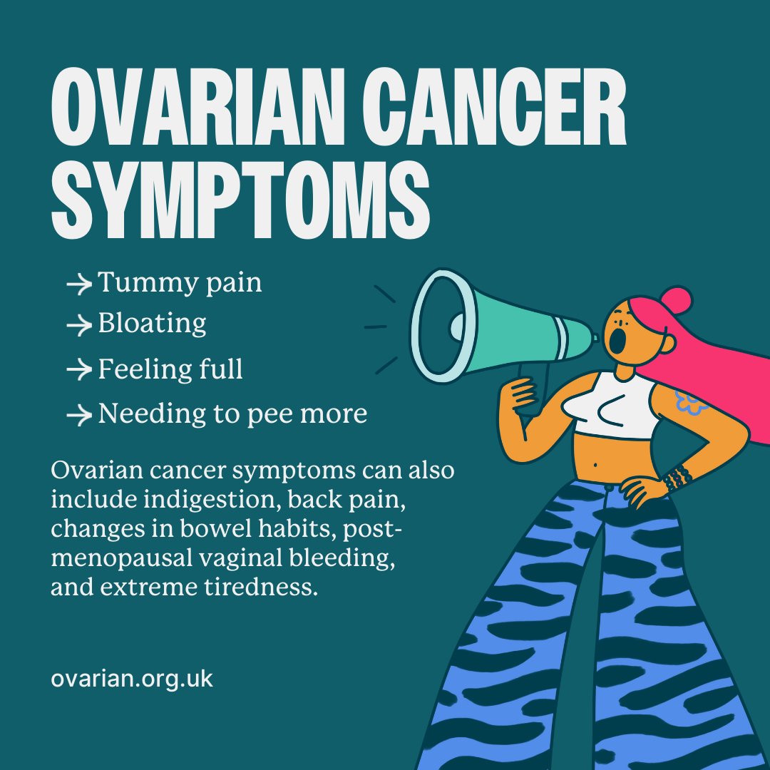 Menopause or something more?

Ovarian cancer symptoms - like bloating, tummy pain, and tiredness - can be confused with menopause, especially as ovarian cancer often develops around the time of menopause.

Sadly, this overlap means that too many women are diagnosed late.