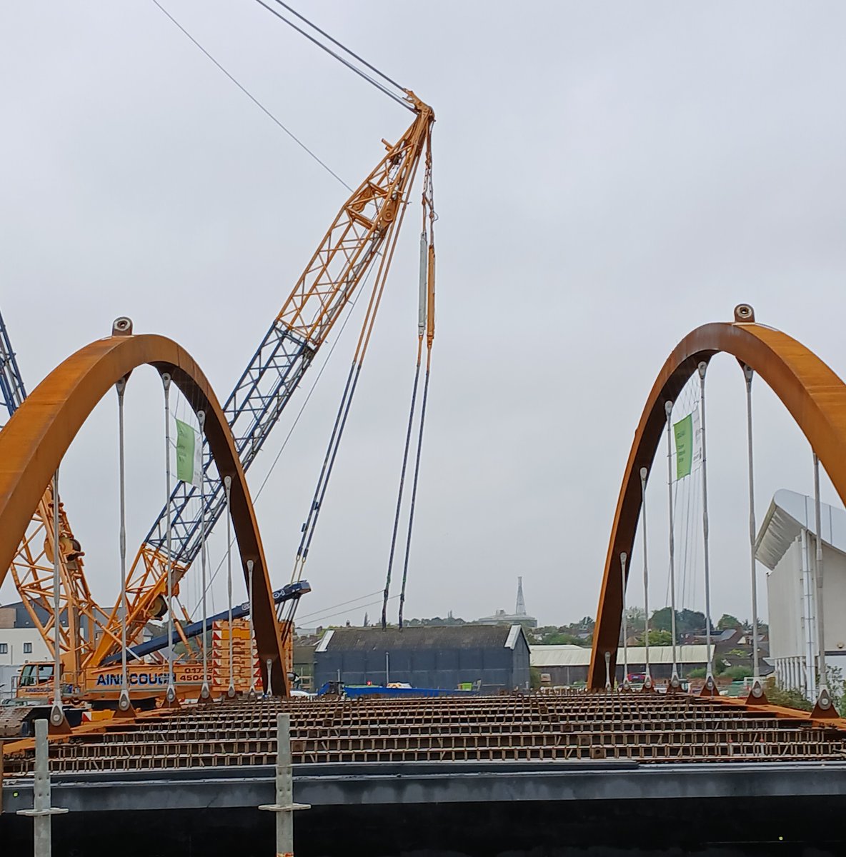 📢 CHELMER WATERSIDE BRIDGE PROJECT UNDERWAY 📢

We are pleased to report great progress being made by <a href="/GRAHAM/">graham</a> Group on the Chelmer Waterside Bridge in Chelmsford. Barker Associates are pleased to be involved with such a brilliant project 👏