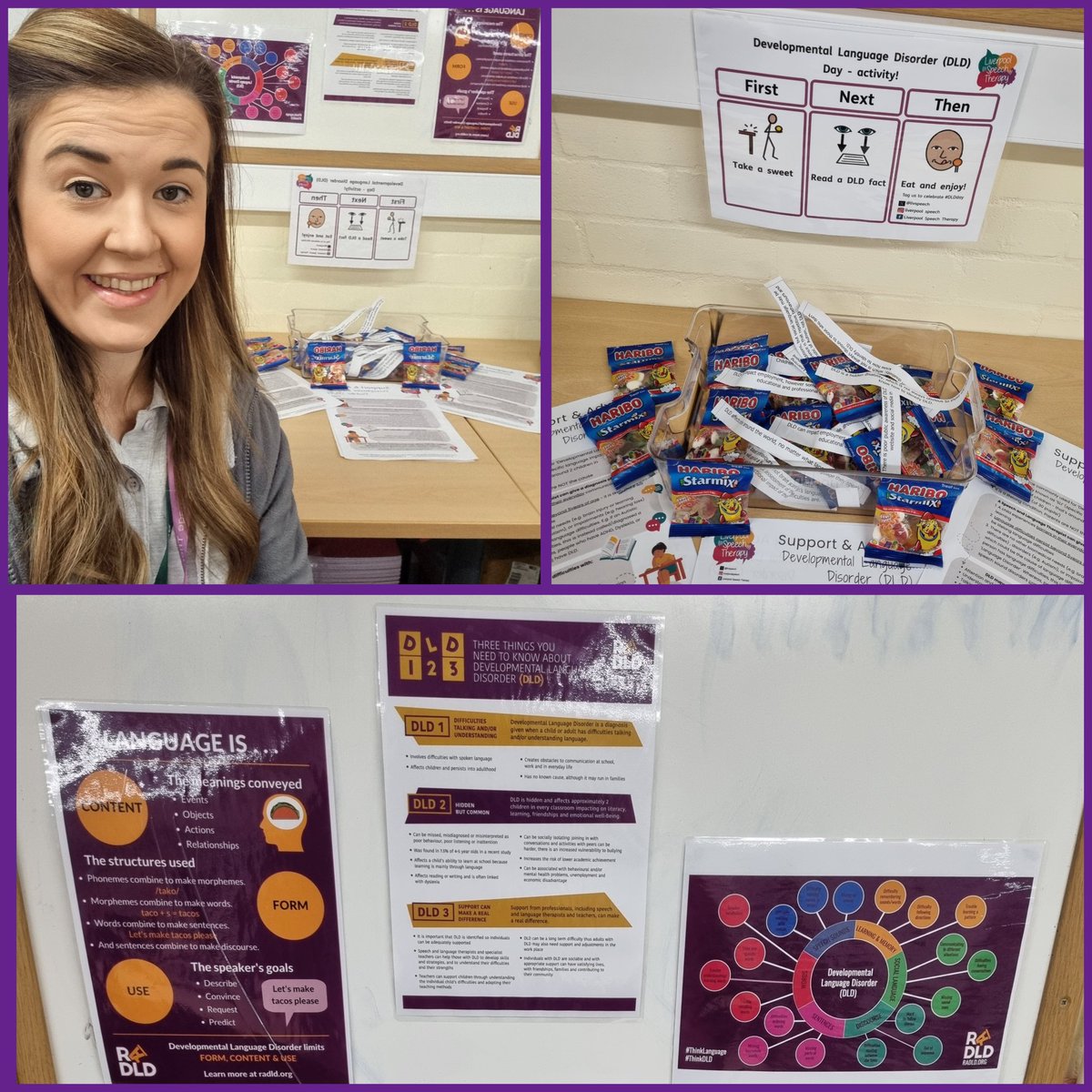 Liverpool Speech Therapy (@livspeech) on Twitter photo It's #dldday this coming Friday and we're raising awareness wherever we go!
We're speaking up for #dld.. are you?
Thank you to #FreshfieldPrimarySchool for joining our campaign! 👏
Please help us to spread the word about DLD 💜💜💜
<a href="/RADLDcam/">RADLDcampaign</a> @rcslt <a href="/TheDLDProject_/">The DLD Project</a> <a href="/NAPLIC/">NAPLIC</a> It's #dldday this coming Friday and we're raising awareness wherever we go!
We're speaking up for #dld.. are you?
Thank you to #FreshfieldPrimarySchool for joining our campaign! 👏
Please help us to spread the word about DLD 💜💜💜
<a href="/RADLDcam/">RADLDcampaign</a> @rcslt <a href="/TheDLDProject_/">The DLD Project</a> <a href="/NAPLIC/">NAPLIC</a>