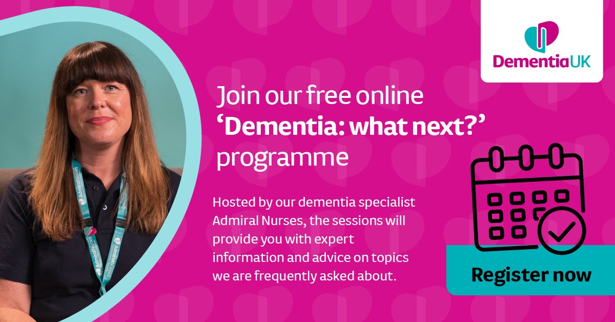 Dementia Community (@jdementiacare) on Twitter photo <a href="/DementiaUK/">Dementia UK</a> is launching ‘Dementia: what next?’, a programme of free online sessions hosted by Admiral Nurses, providing expert information and advice for people living with dementia and their families
Read more here: journalofdementiacare.co.uk/what-next-prog… <a href="/DementiaUK/">Dementia UK</a> is launching ‘Dementia: what next?’, a programme of free online sessions hosted by Admiral Nurses, providing expert information and advice for people living with dementia and their families
Read more here: journalofdementiacare.co.uk/what-next-prog…