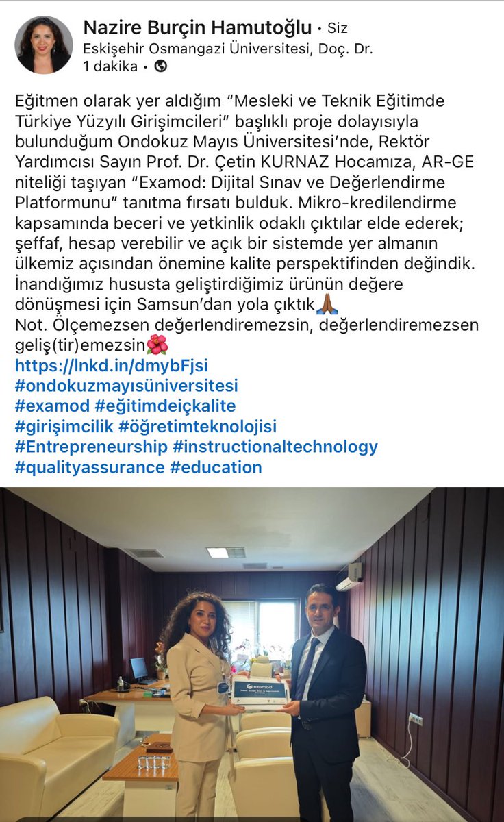 Ürünü değere dönüştürme yolunda🤗