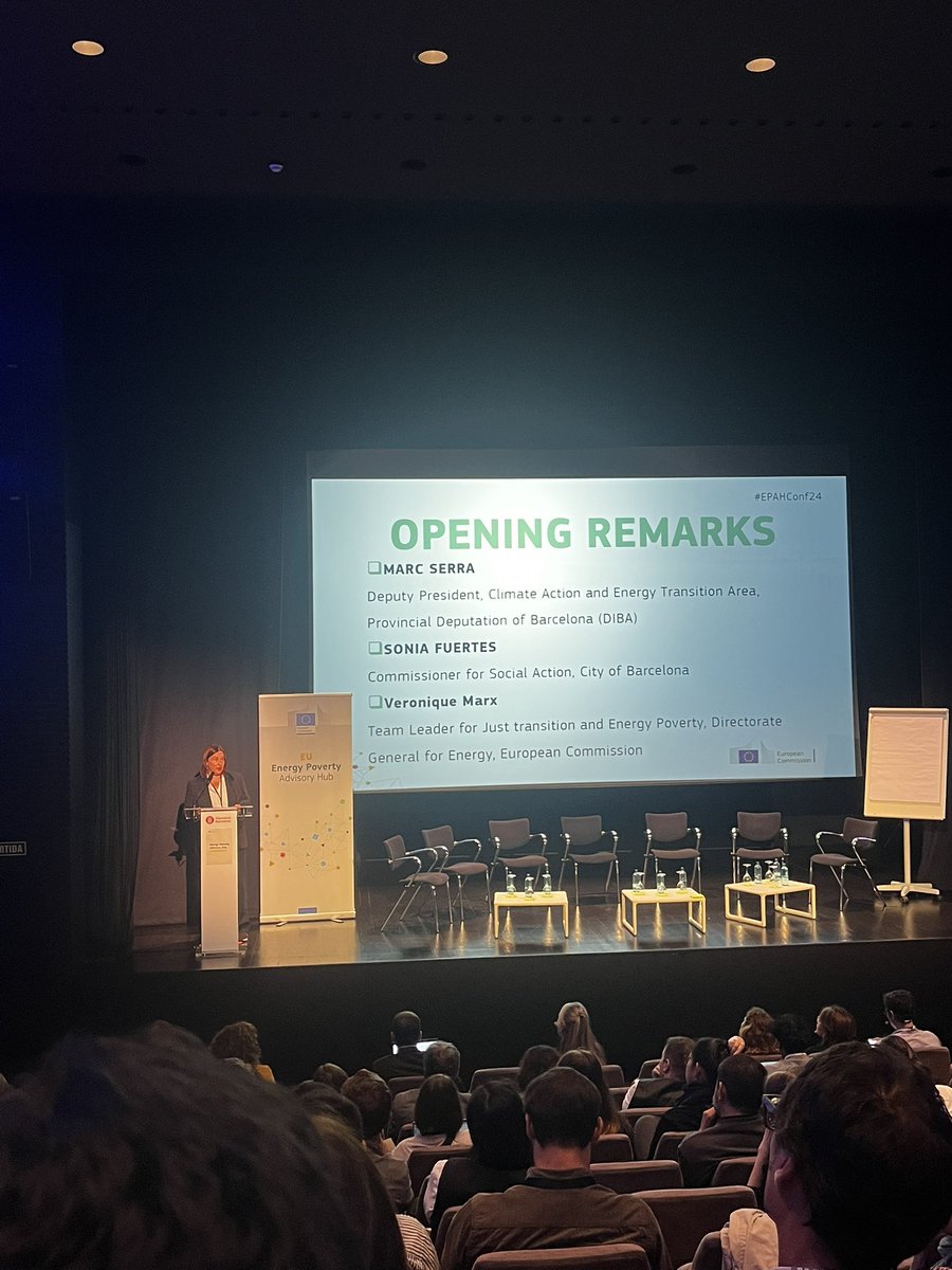 Marine Cornelis 🇪🇺 @marinenextenerg.bsky.social (@marinecornelis) on Twitter photo Sonia Fuertes <a href="/bcn_ajuntament/">Ajuntament de Barcelona</a> says the number of people affected by #energypoverty has tripled compared to 2019 #EPAHConf24 Sonia Fuertes <a href="/bcn_ajuntament/">Ajuntament de Barcelona</a> says the number of people affected by #energypoverty has tripled compared to 2019 #EPAHConf24