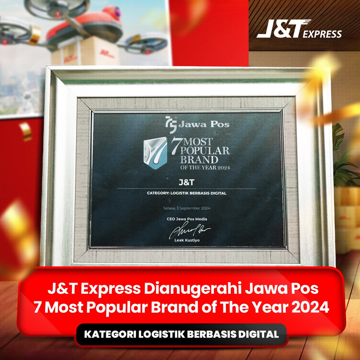 J&T Express Indonesia tweet media