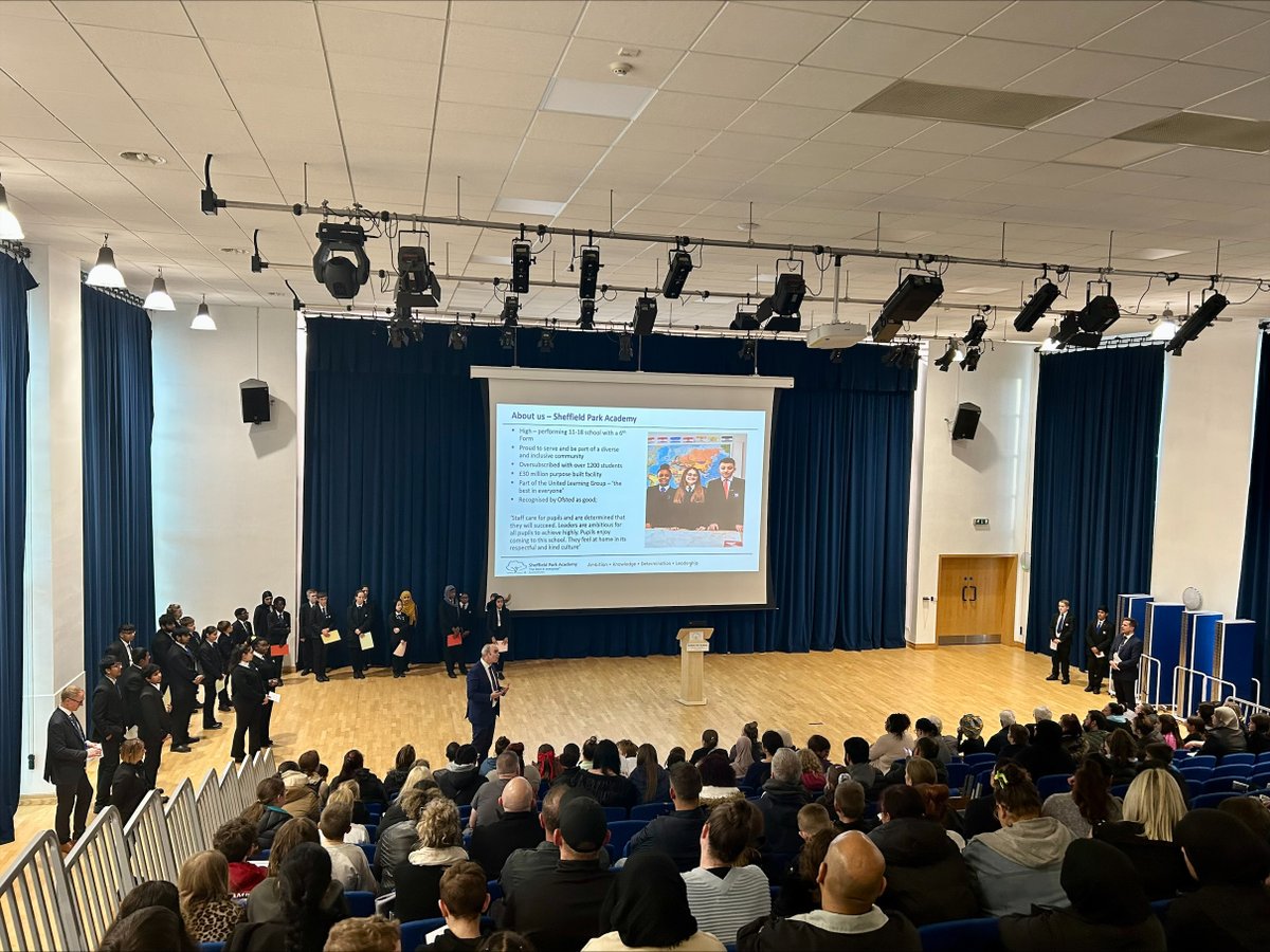 Thank you to everyone who came along to our Open Evening last week – it was wonderful to meet so many prospective students and parents.

If you couldn’t attend the event but would still like to hear more about Sheffield Park Academy, please contact Mrs Peagram on 0114 2392661.