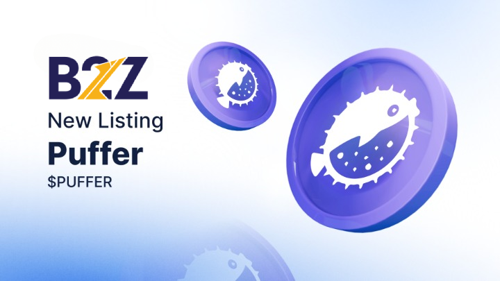 🔔Launch Alert: $PUFFER has been listed on B2Z!
⚡️ Start trading and depositing today:
 📈Trade: b2z.exchange/en/trading/PUF…

<a href="/puffer_finance/">Puffer Finance 🐡</a>🔥
Explore more :
blog.b2z.exchange/B2Z-to-List-Pu…